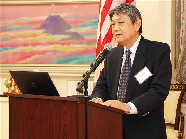 「我々日本企業が持つ水素技術で、カリフォルニアのゼロエミッションを後押ししたい」と熱く語った横尾さん。