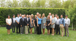 2014年度USEJプログラム参加者と、JBAメンバーら報告会出席者