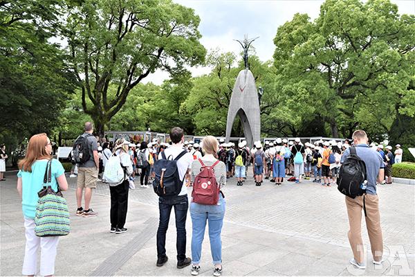 広島では広島平和記念公園を訪問した。