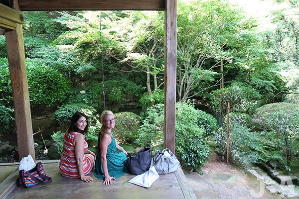 京都や奈良では歴史的文化にも触れた。