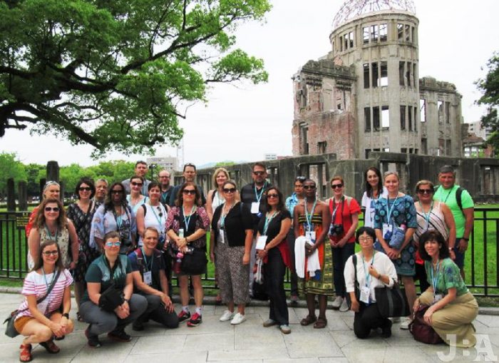 多くの参加者の印象に残った広島訪問。